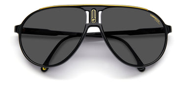 Unisex Carrera Sunglasses: Champion65/N - Black(2) - SpecSMART Eye Clinic (Front View)